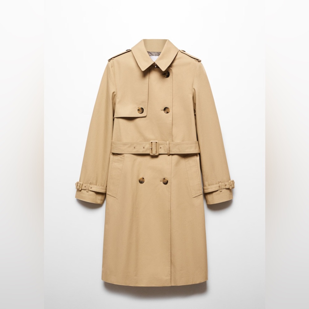 Mango Classic Trench Coat - Picture 8 of 10